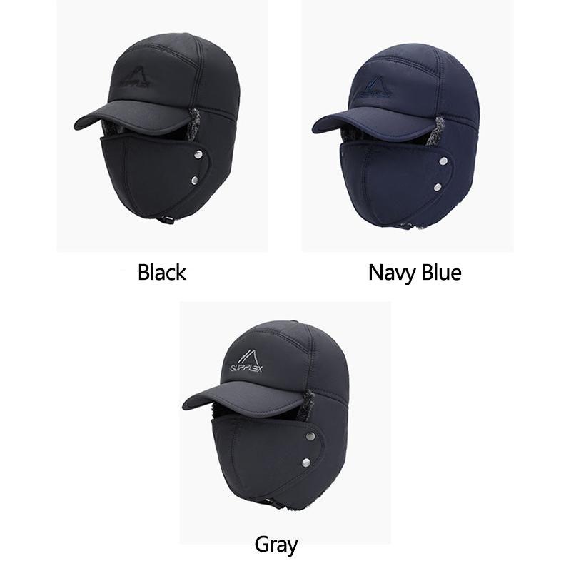 kaufsy | Super Warmer Winddichter Hut Mit Ohrklappenmaske