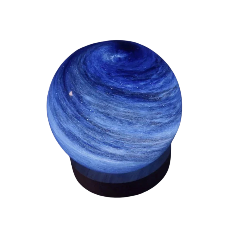 LunaGlow - Kunstvolle dimmbare USB-Mondlampe