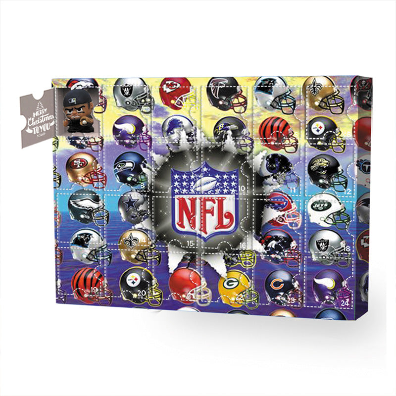 GridironJoy – NFL Adventskalender mit 24 Geschenken – Weihnachten
