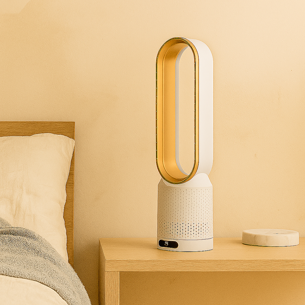 Tragbarer Luftkühler – Premium Ventilator mit Kühlfunktion & LED-Beleuchtung