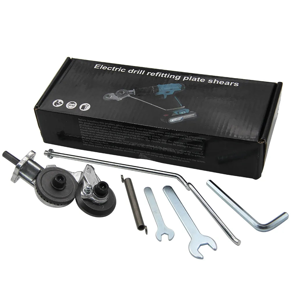 kaufsy | Doppelköpfiger Elektrobohrplattenschneider