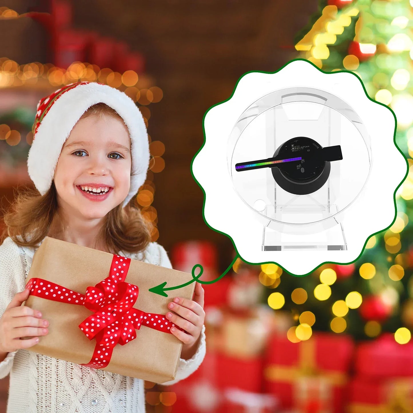 kaufsy | Mini 3D holographischer Projektor