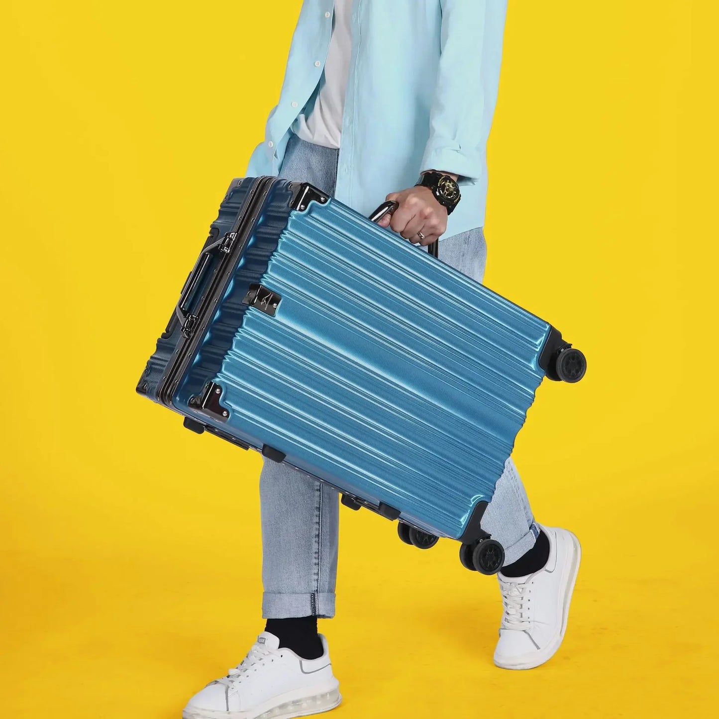 Aluminiumrahmen-Hartschalenkoffer – Reykjavik