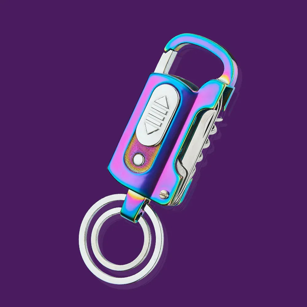 kaufsy | Multifunktionaler Schlüsselanhänger-Feuerzeug