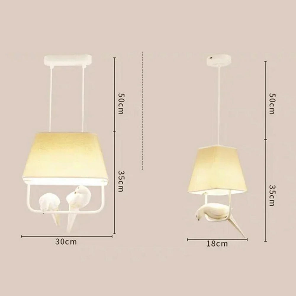 NestCeiling Lampe, skandinavischer Rattan Pendelleuchte, Wohnzimmer