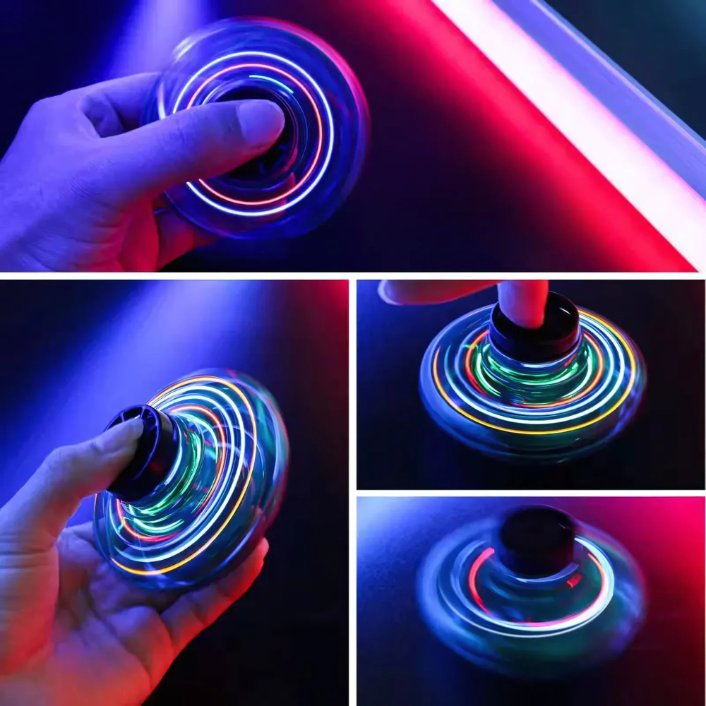 Fliegendes LED Spielzeug, Handgesteuertes Spinner Flugspiel