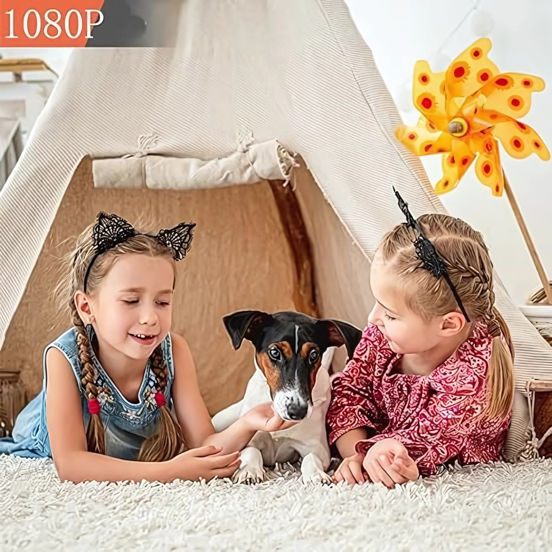 Mini Sicherheitskamera | Wifi | Drahtlos | Wiederaufladbar | 1080 HD – Crystalli