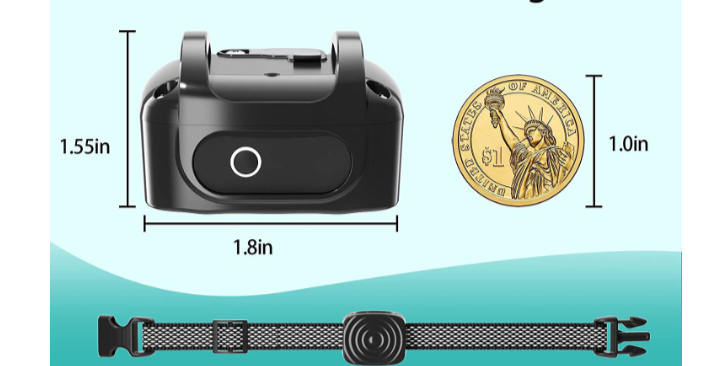 Hundehalsband Anti-Bellen für kleine Hunde, Trainingshilfe