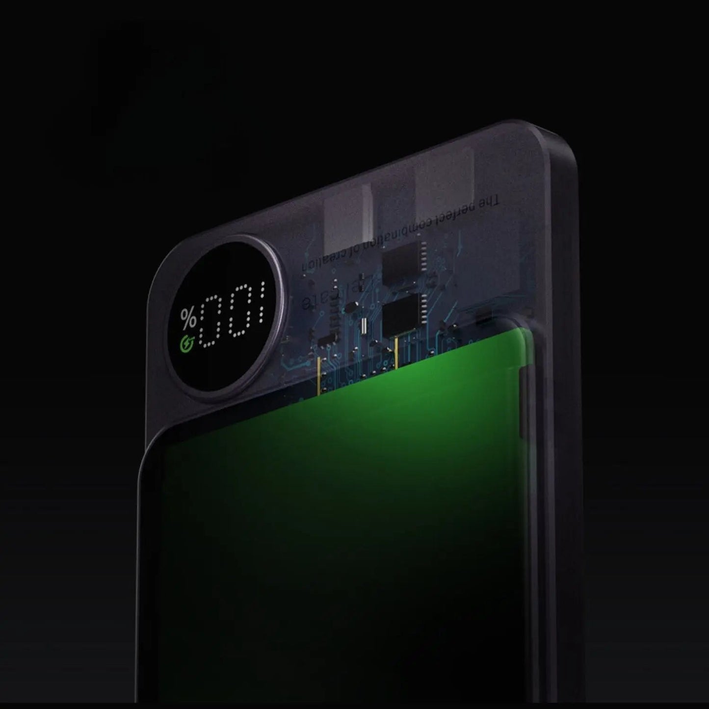 Powerbank Slim, kabelloses Magnet-Ladegerät, tragbar