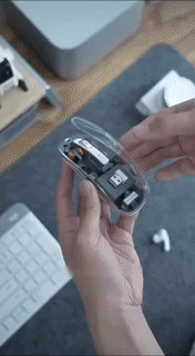 kaufsy | Transparente kabellose Bluetooth-Maus