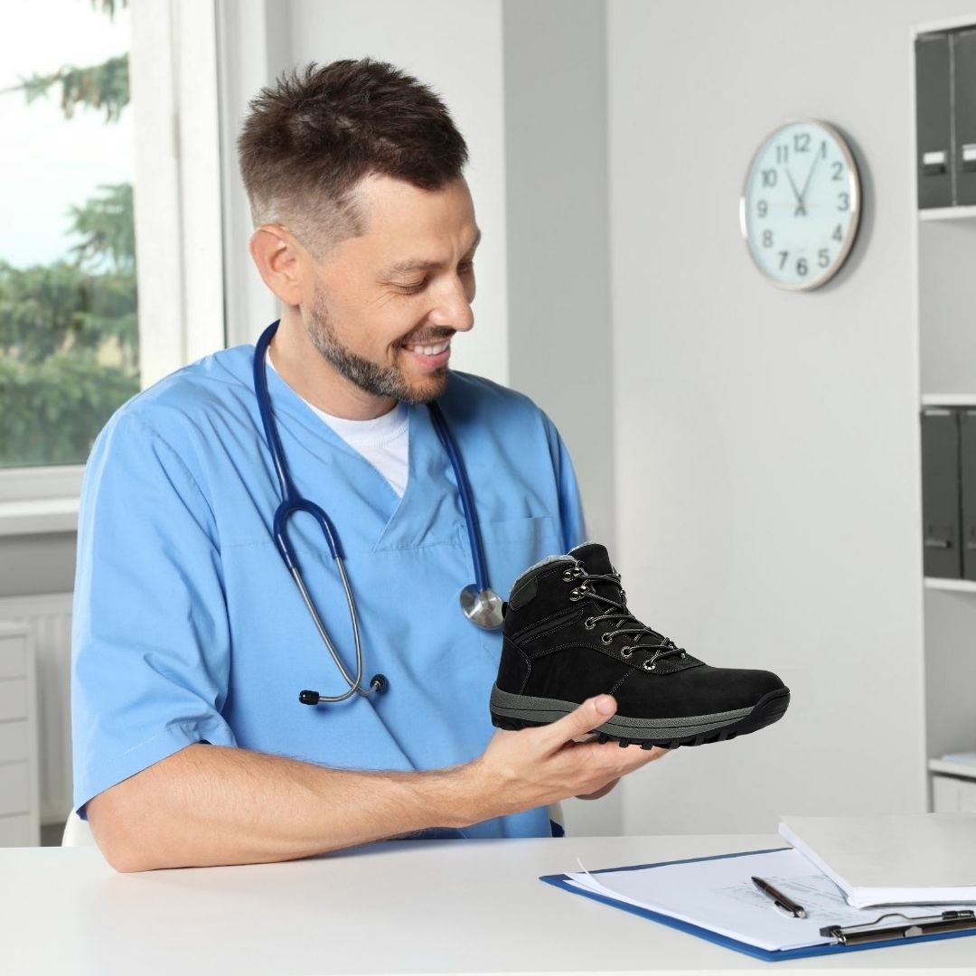 OrthoBoot Max - schmerzlindernde, wasserdichte, isolierte Stiefel für Herbst und Winter