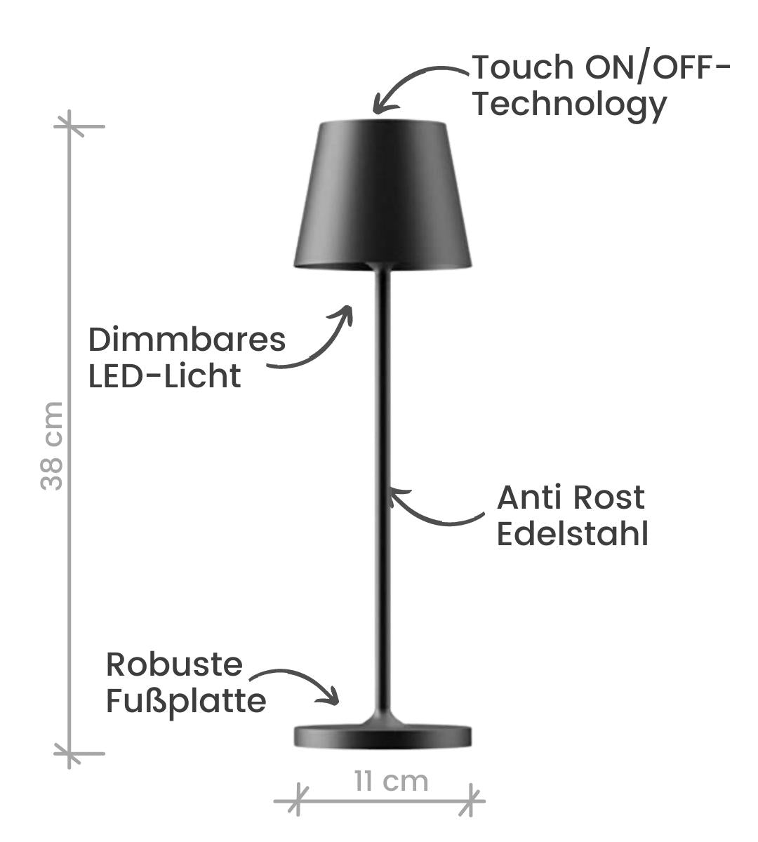 kaufsy - kabellose Lampe Set Angebot