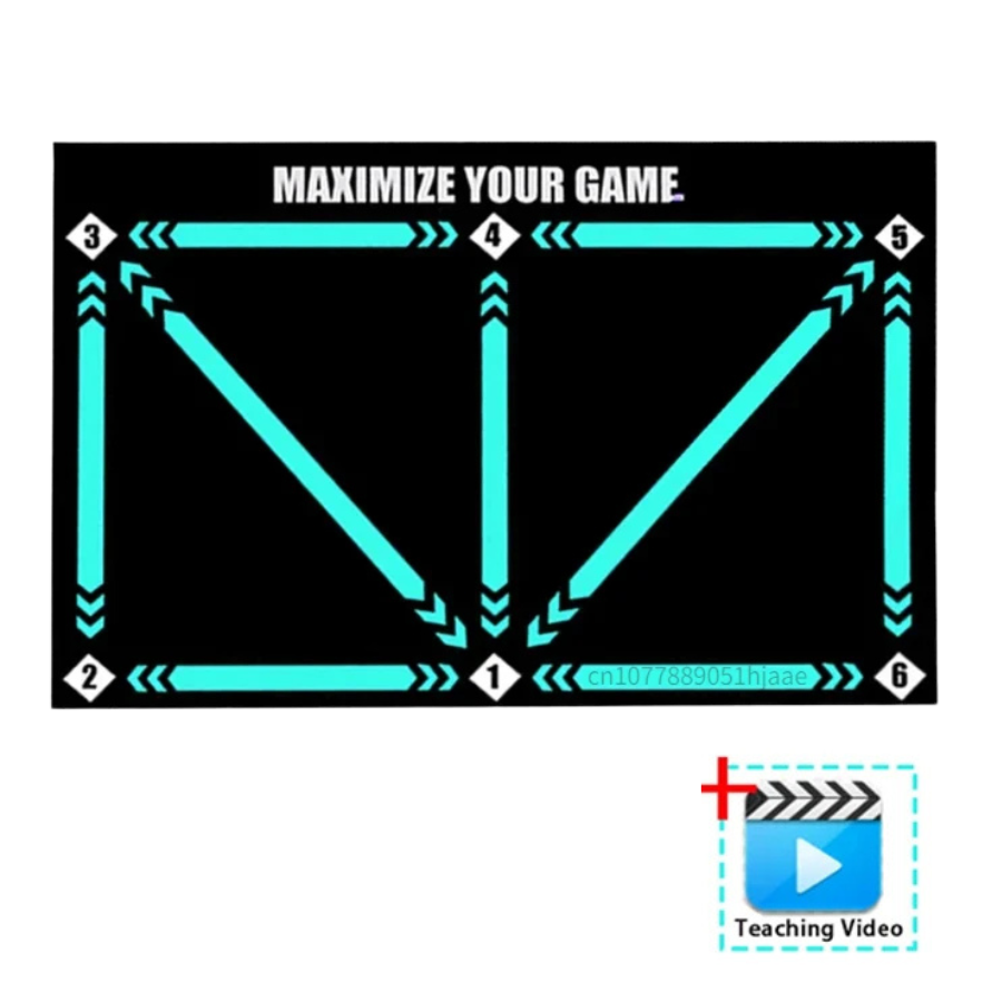 Fußball Trainingsmatte + Profi Skills Video Trainingsprogramm