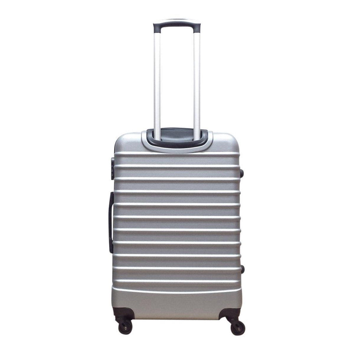 2-teilige Hartschalen-Kofferset – Milano Silver