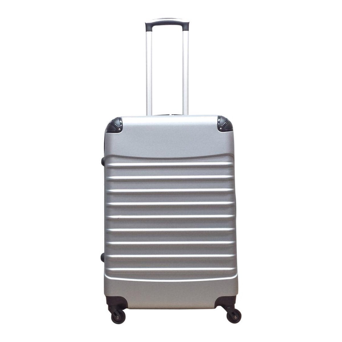 2-teilige Hartschalen-Kofferset – Milano Silver