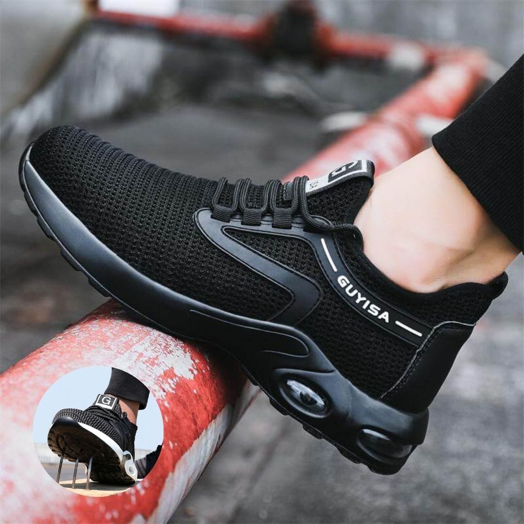 Orthostahl - ergonomischer und schmerzlindernder Sicherheitsschuh - Zertifiziert nach EN ISO 20345