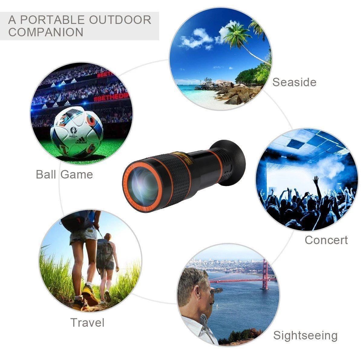 kaufsy | 12X Telefonkamera-Objektiv-Kit