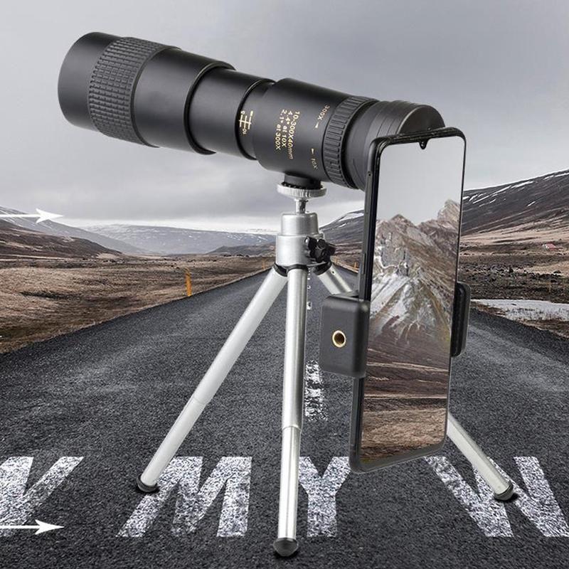 kaufsy | 4K 10-300X40mm Super Tele-Objektiv Zoom Monokular-Teleskop