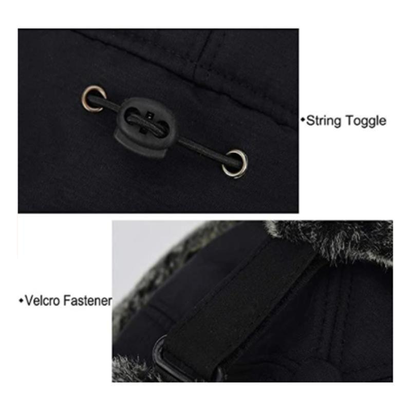 kaufsy | Super Warmer Winddichter Hut Mit Ohrklappenmaske