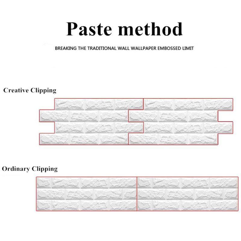 kaufsy | 3D Wandpaneele Peel and Stick Tapete
