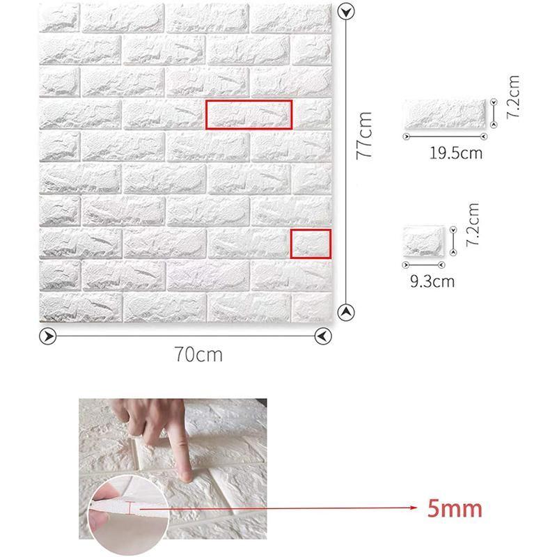 kaufsy | 3D Wandpaneele Peel and Stick Tapete