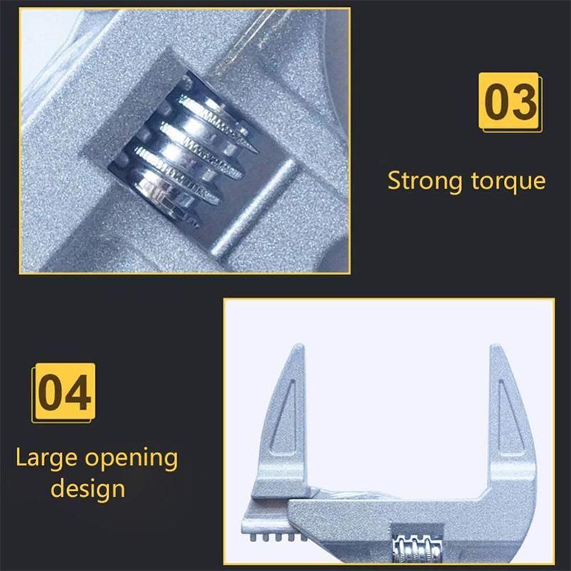 kaufsy | Offen-Ende Breit Verstellbarer Schraubenschlüssel