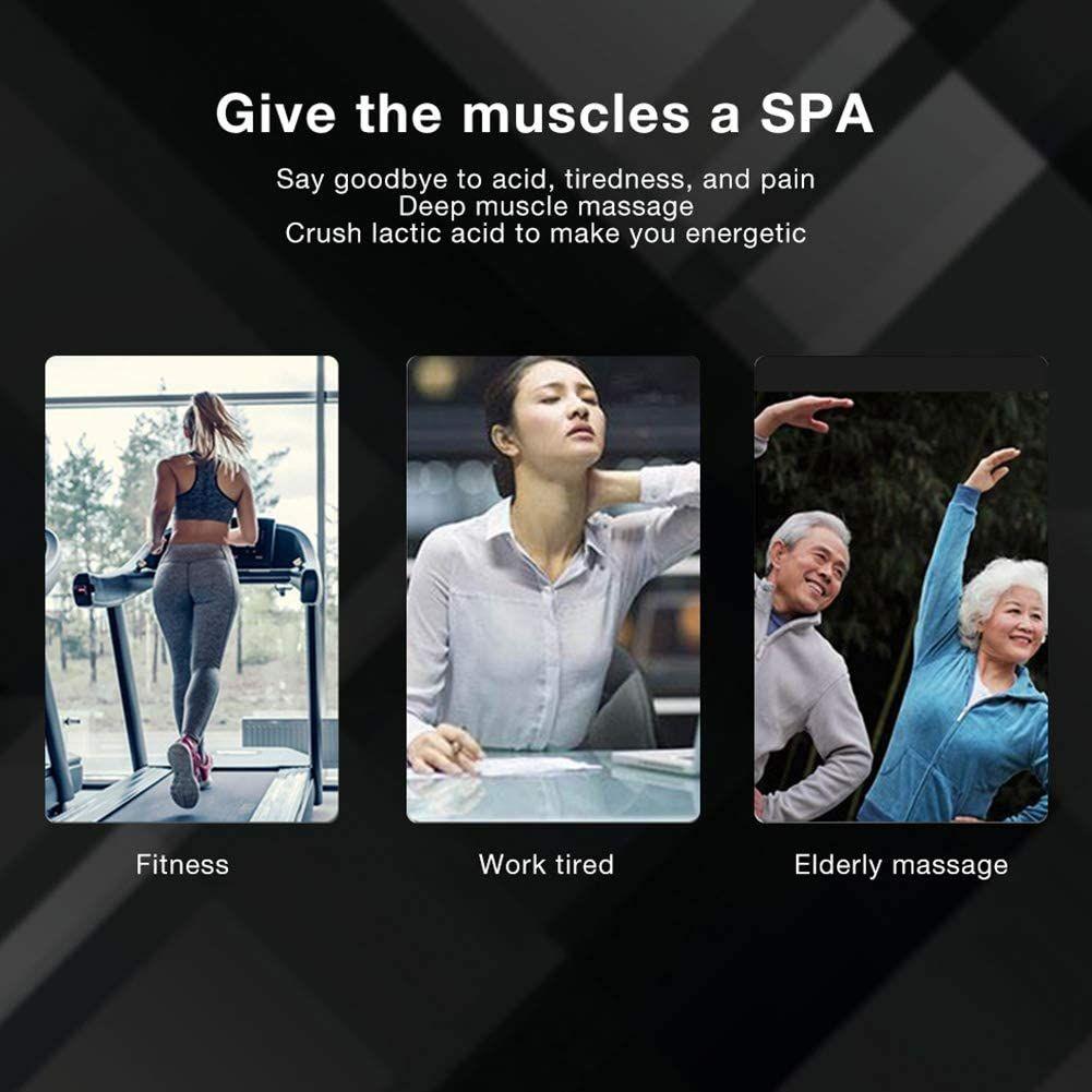 kaufsy | Tiefengewebemassagegerät, Muskelmasseur mit 4 Massageköpfen