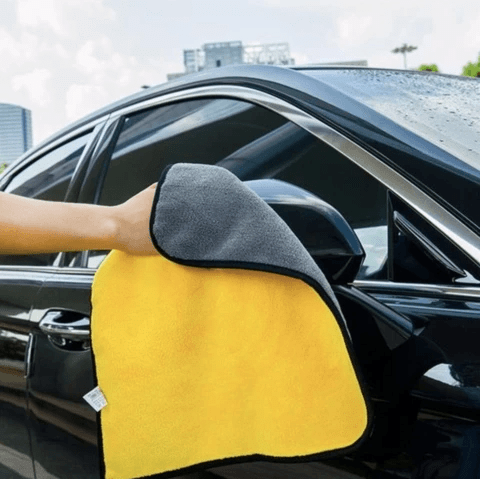 kaufsy | Doppelseitiges saugfähiges Mikrofaser-Tuch