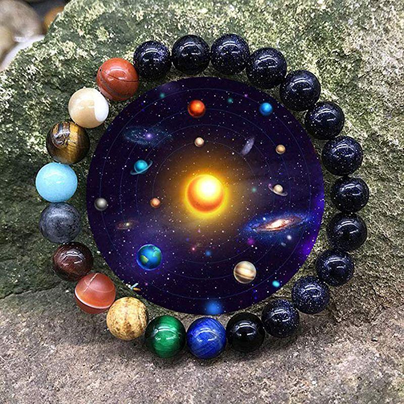 kaufsy | Naturstein Solar-System-Armband