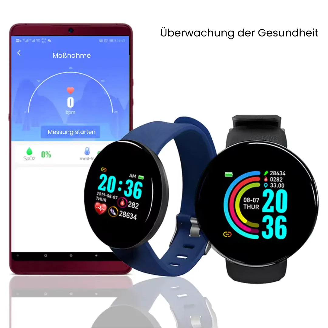 HealthFit - Gesundheits u.-Fitness-Smartwatch (2025)
