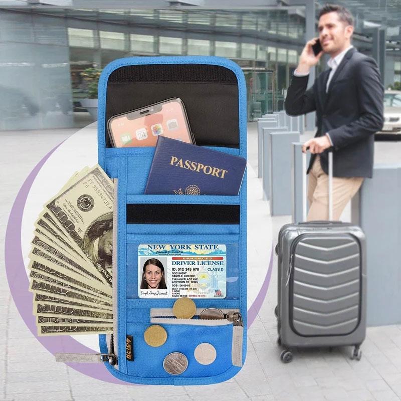 kaufsy | Reisebrieftasche mit RFID-Blockierung