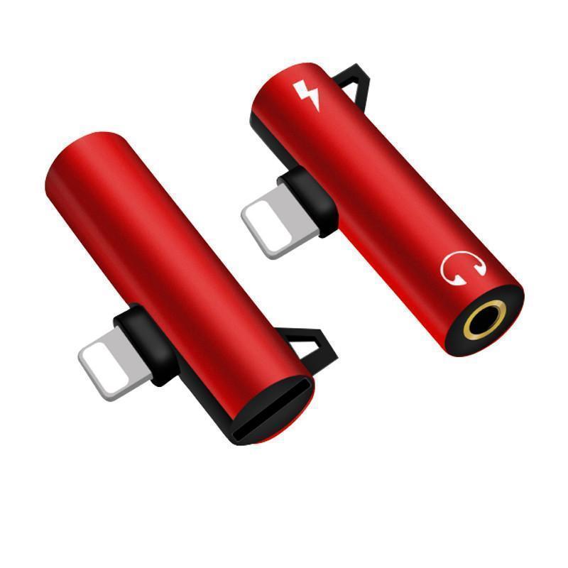 kaufsy | 4 in 1 Earphone Lightning Adapter für iPhone ( 2PCS )