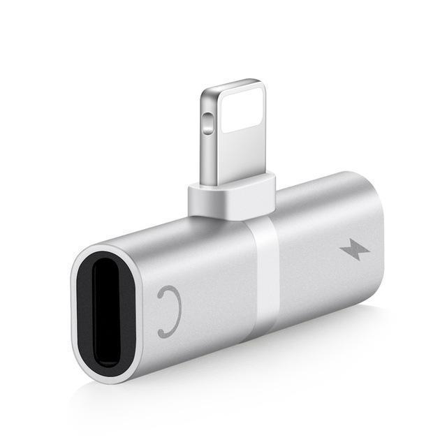 kaufsy | 4 in 1 Earphone Lightning Adapter für iPhone ( 2PCS )
