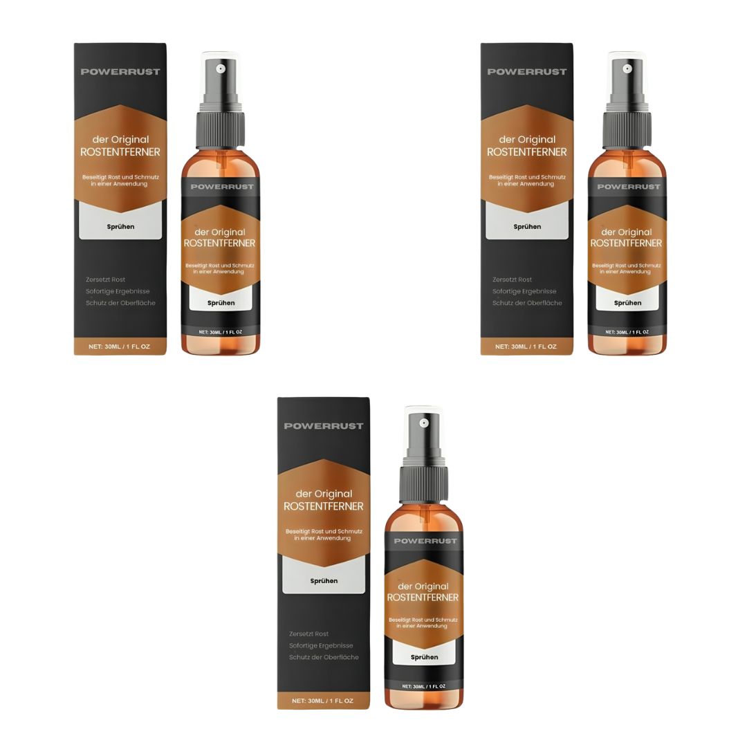 PowerRust Entferner - löst selbst hartnäckigen Rost in Sekunden