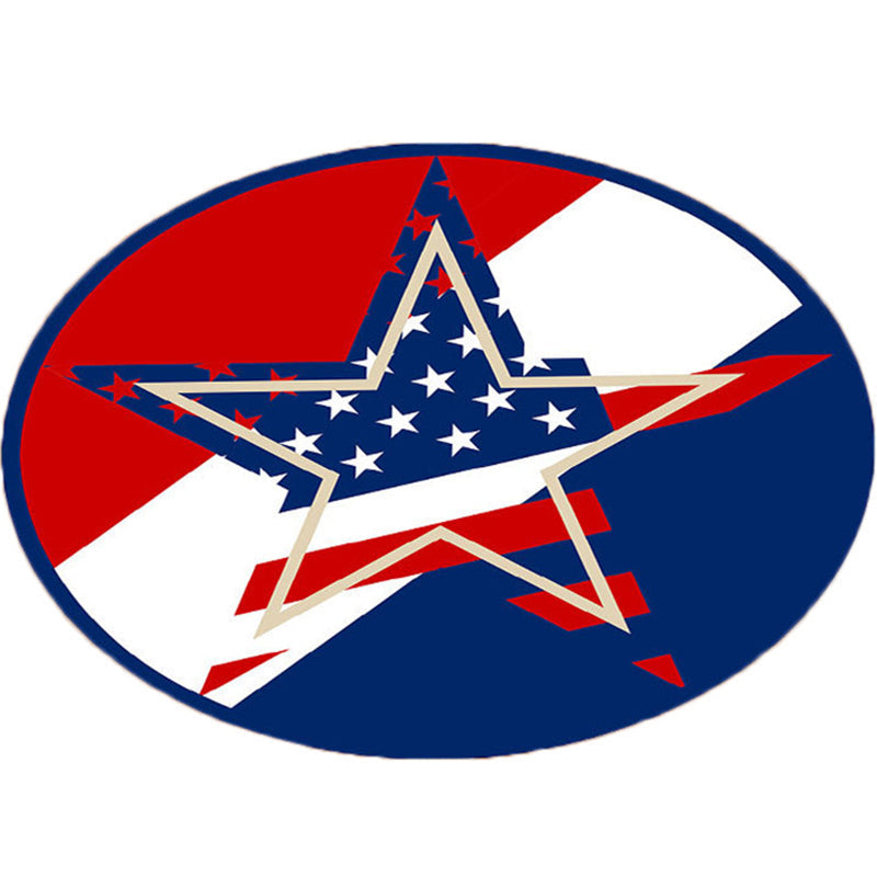 kaufsy | Multicolor Visuele Misleiding Vloerkleed Polyesteren Noviteit Tapijt Wasbaar Antislip Huisdier Vriendelijk Tapijt voor Jongenskamer