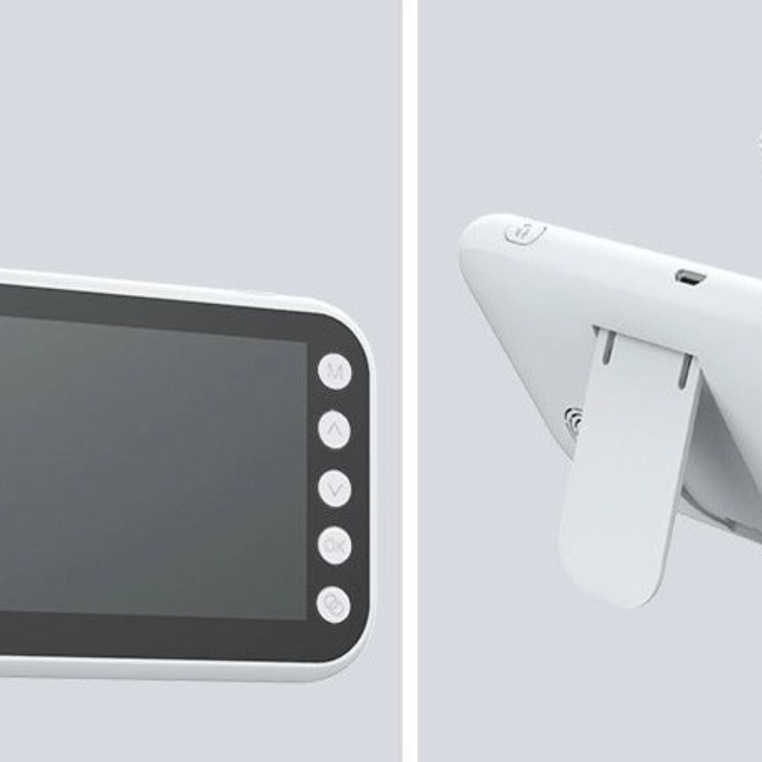 Intelligentes Babyphone mit HD-Kamera, Nachtsicht & App-Steuerung