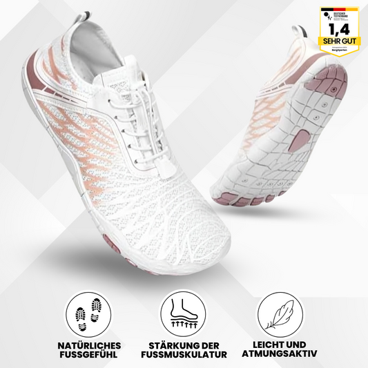 FloraX Pro - ergonomische, schmerzlindernde & wasserdichte Barfußschuhe
