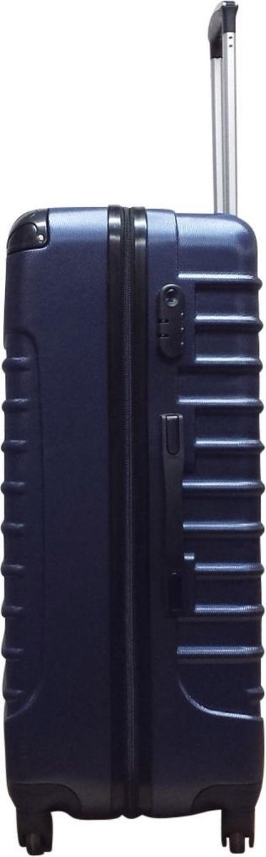 2-teilige Dunkelblaues Hartschalen-Kofferset – Monaco