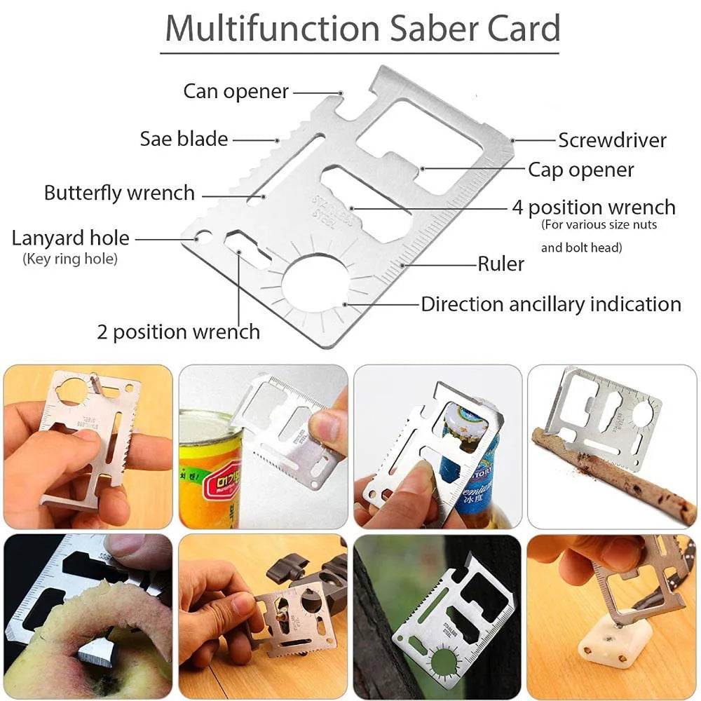 kaufsy | 38-in-1 Erste-Hilfe- und Überlebenstasche - SurvivalAid