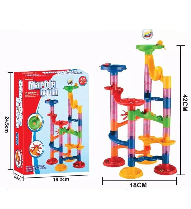 kaufsy | Baustein Murmelbahn Säulen Spielset