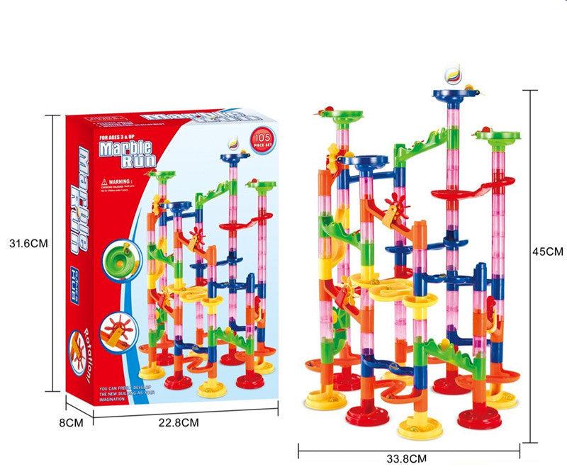 kaufsy | Baustein Murmelbahn Säulen Spielset