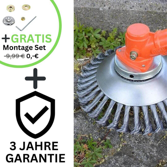 ProfiTrim - Der unzerstörbare Rasentrimmer inkl. Gratis Montage-Set