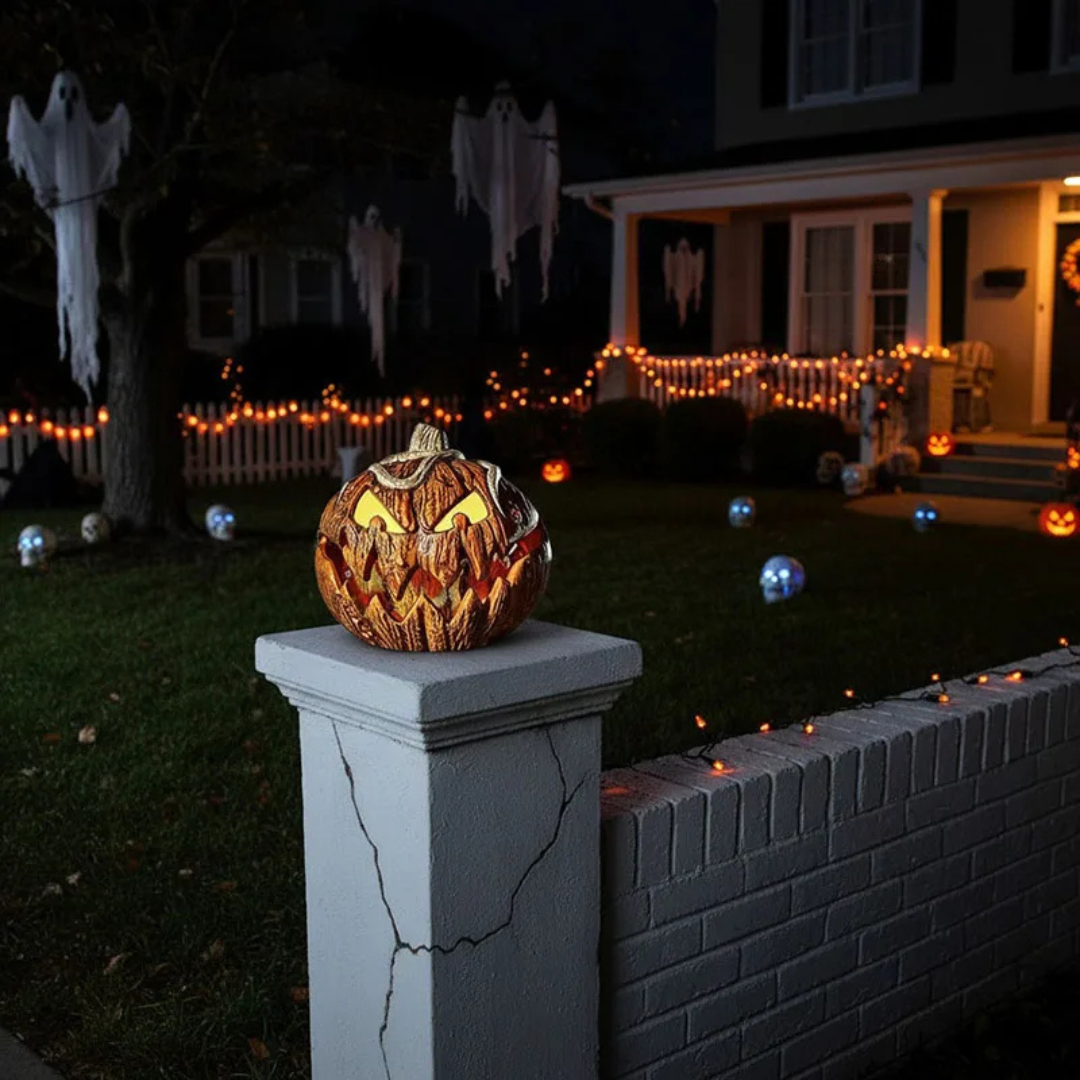 Nachtlicht Spuk Kürbis - Gruseliges Highlight