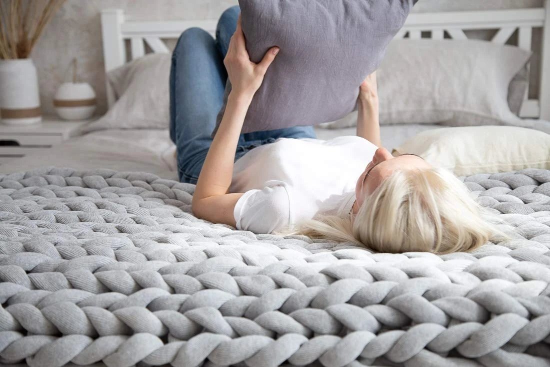 kaufsy | Chunky Strickdecke