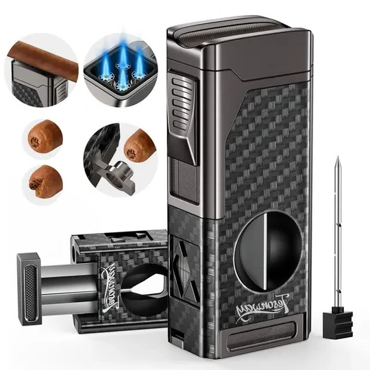 kaufsy | Zigarre Feuerzeug und Cutter Kombination