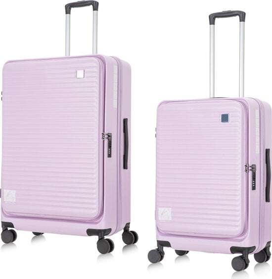 2-teilige Hartschalen-Kofferset mit Laptopfach – Berlin