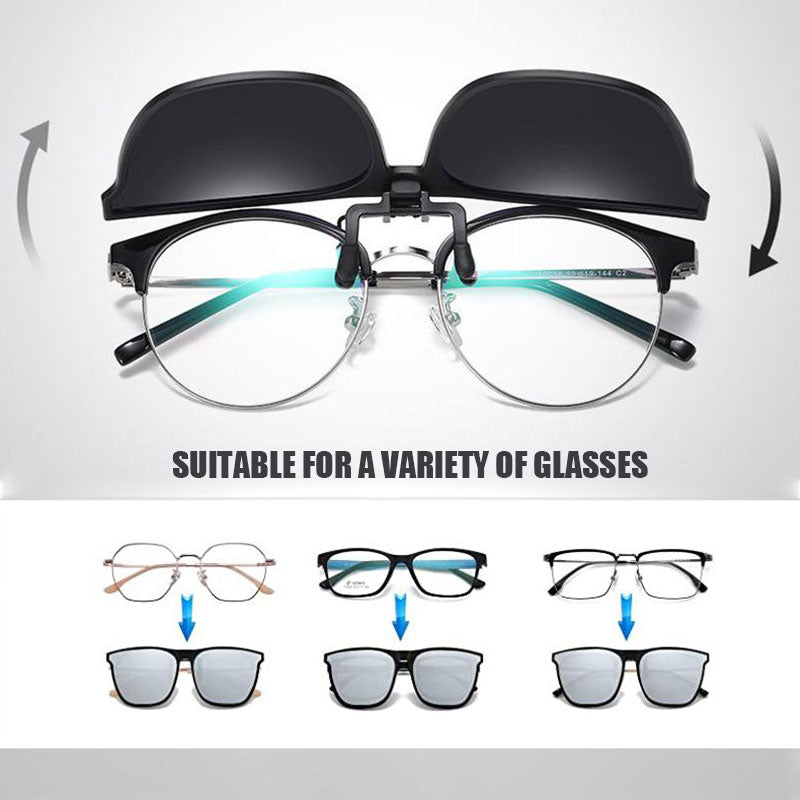 kaufsy | Neue polarisierte Clip-on-Klappsonnenbrille