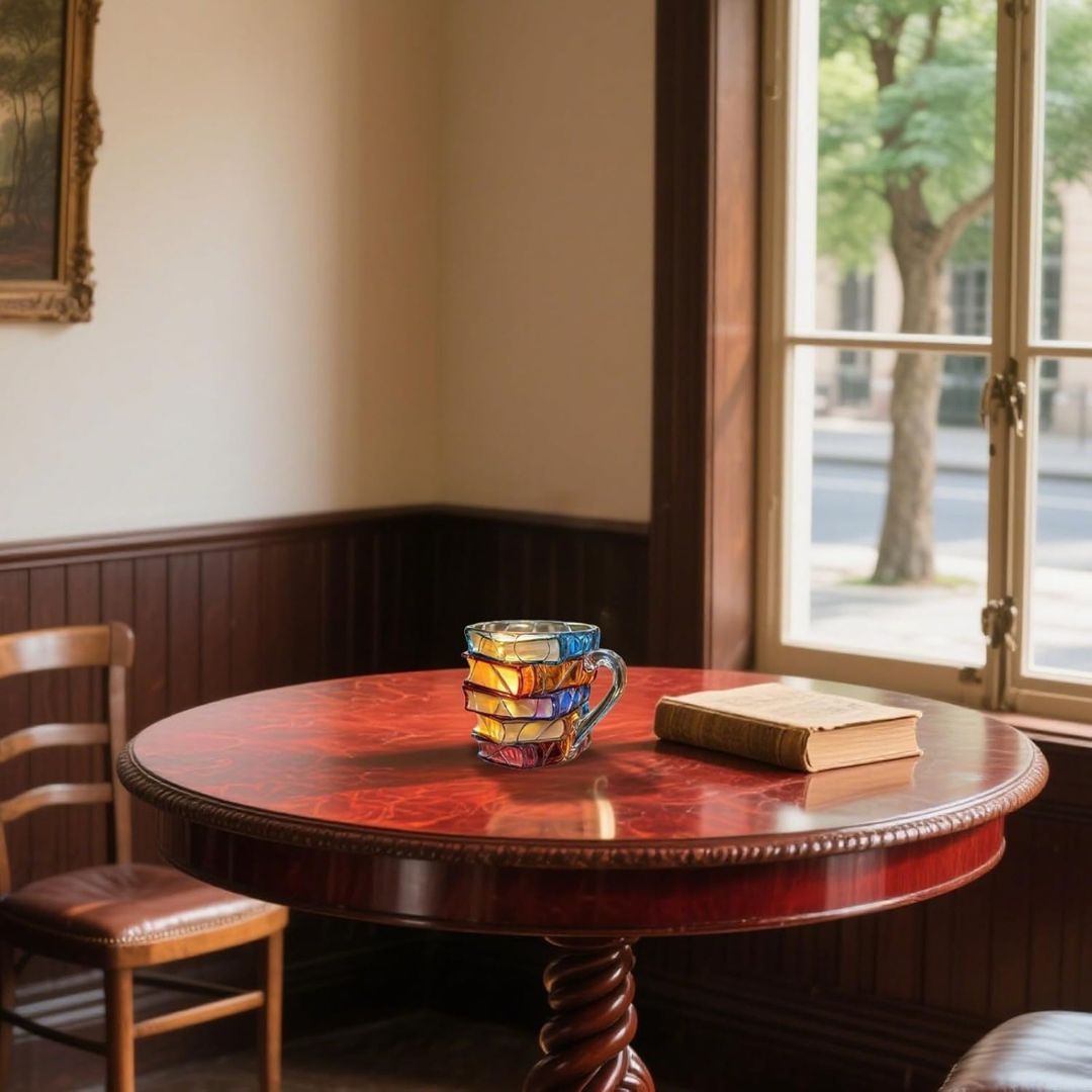 Handgemachte 3D Leseglück-Tasse - das Original