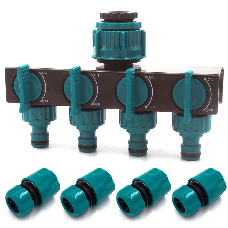 kaufsy | Weg Garten-Schlauchverteiler - Verstellbarer Wasserhahn-Adapter