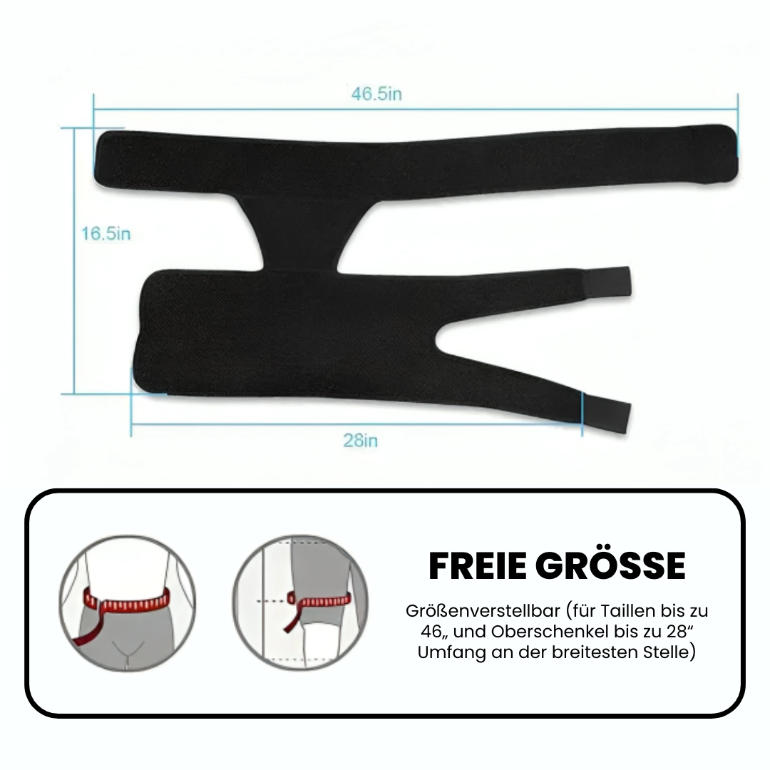 IschiaCare - orthopädische Bandage zur Behebung von Ischiasschmerzen - Einheitsgröße